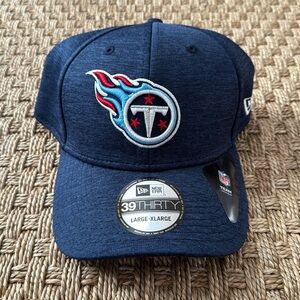 NWT New Era Tennessee Titans 39Thirty Hat, Size Large-X-Large
